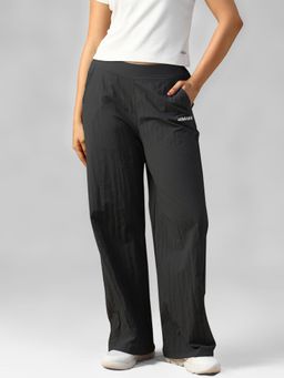 Athlisis - Grey Women's Relaxed Fit Wide Leg Trackpant