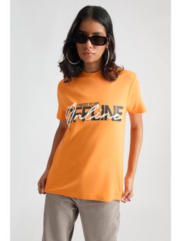 FREAKINS - Orange Online/Offline T-Shirt