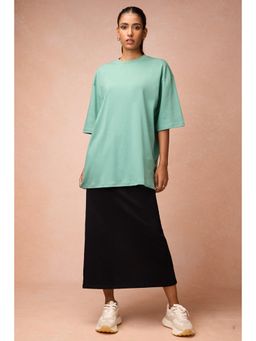 FREAKINS - Women's I Watch And Judge Cat Green T-Shirt