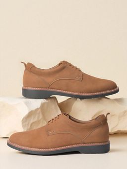 Cantabil - Tan Derbies for Men