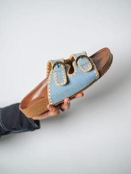 MyMy Footwear - Urban Flow Blue Sandal