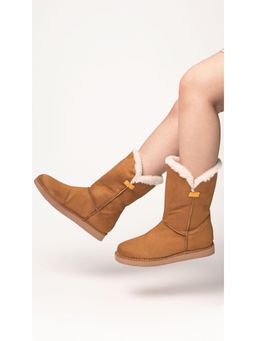MyMy Footwear - CARAMEL COMFORT Casual Boots - Tan