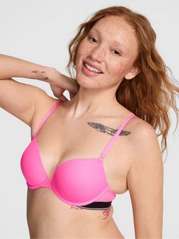 Victoria's Secret - Pink Wear Everywhere Solid Push Up Bra