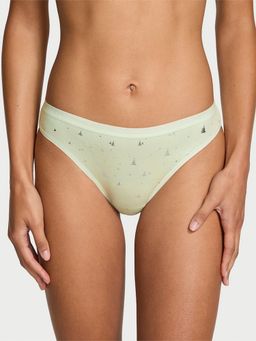 Victoria's Secret - Green Stretch Cotton Bikini Panty