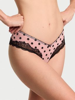 Victoria's Secret - Pink Tease Sheer Dot High-Leg Cheeky Panty