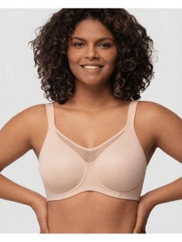 Shop The Edit - Beige Full Coverage Underwire Minimizer Bra