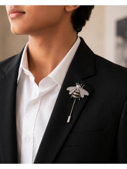 Miora - Multi-Colour Honey Bee Lapel Pin
