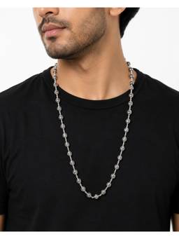 Miora - Silver Om Necklace