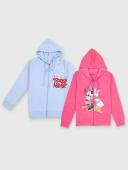 Napchief - Minnie Mouse Zipper Hoodies (Pack of 2)