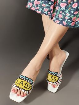 Gahan - Women Embellished Ethnic Open Toe Flats