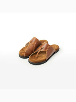 Gully Labs - Women Sal Brown Kolhapuri Sandal