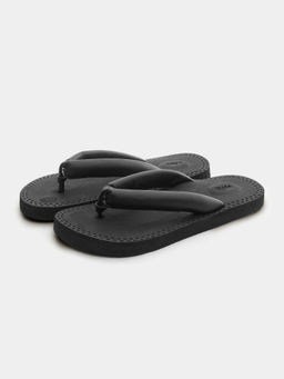 Gully Labs - Women Atlas Black Thong Slippers