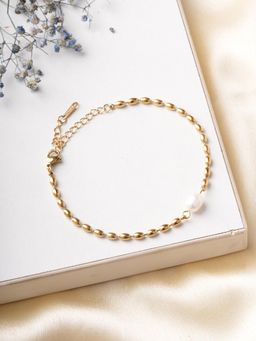 Palmonas - Women Glimmer Pearl Beads Chain Bracelet