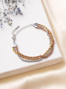 Palmonas - Women Multi-Color Fusion Weave Layer Bracelet