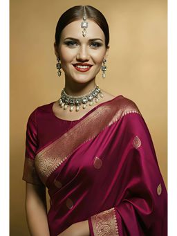 SOLLIGHT - Women White Beads and Stone Zirconia Jewellery Set