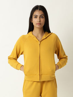 RAREISM - Capper Primary Mustard Sweatshirt