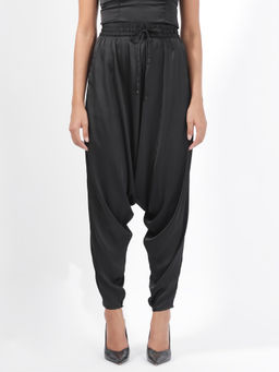 RAREISM - Kamel Primary Black Harem Pant