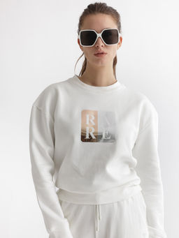 RAREISM - Keith Primary Off White Sweatshirt