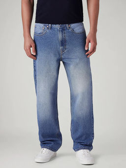 Levi's - Men Blue Solid/Plain Cotton Jeans