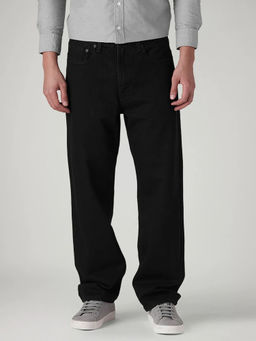 Levi's - Men Black Solid/Plain Cotton Jeans