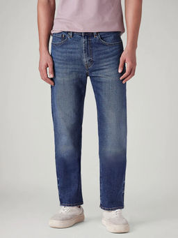 Levi's - Men Blue Solid/Plain Cotton Jeans