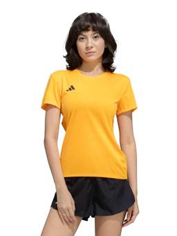 adidas - Women Mustard ADIZERO Running T-Shirts