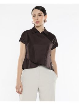 RAREISM - Aurelia Brown Solid Regular Top