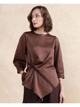 RAREISM - Ced Brown Solid Regular Top