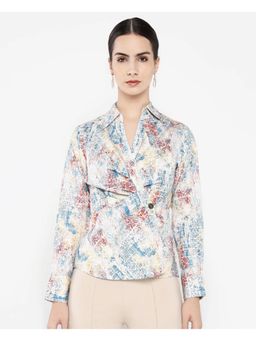 RAREISM - Foggia Light Multi-Color Print Regular Top