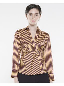 RAREISM - Hatay Light Yellow Print Regular Top