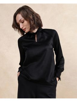 RAREISM - Innoga Black Solid Regular Top