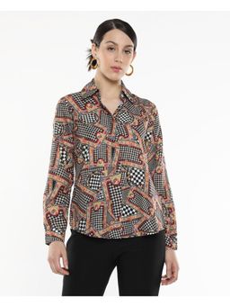 RAREISM - Musery Multi-Color Print Boxy Shirt