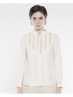 RAREISM - Olafi Beige Solid Regular Top