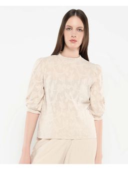 RAREISM - Reis Beige Solid Regular Top