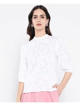 RAREISM - Reis White Solid Regular Top