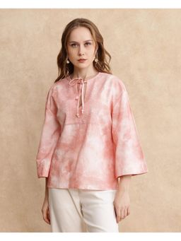 RAREISM - Remis Dusky Pink Print Regular Top
