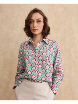 RAREISM - Repece Blue Print Boxy Top
