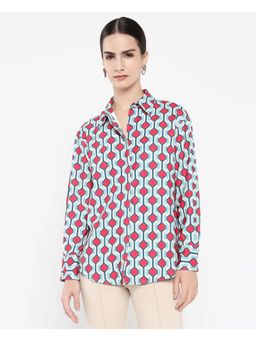 RAREISM - Tonyhale Multi-Color Print Regular Shirt
