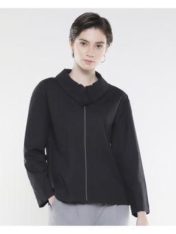 RAREISM - Xan Black Solid Regular Top