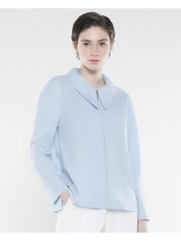 RAREISM - Xan Blue Solid Regular Top