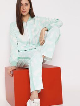 VERO MODA - Women Printed Green Loungewear Green