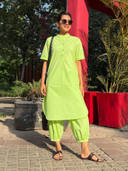 Green color option, Currently selected