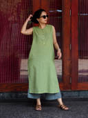 Green color option, Currently selected