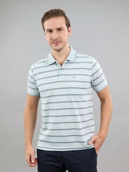 Monte Carlo - Green Polo Collar Half Sleeve Tshirt