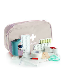 Cortina - Nylon First Aid Bag Beige