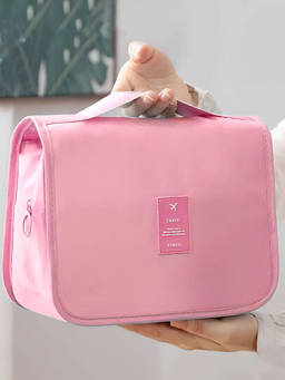 Cortina - Nylon Makeup Accessories Storage Bags Pink