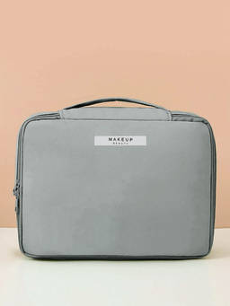 Cortina - Nylon Makeup Accessories Storage Bags Grey