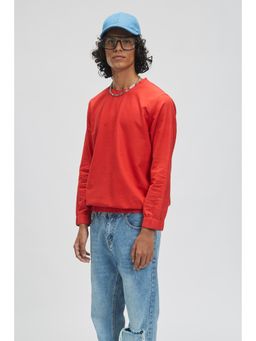 TERRA LUNA - Bestla Red Sweatshirt