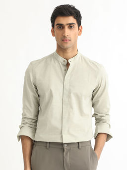 Rare Rabbit - Cadim Light Green Casual Shirt