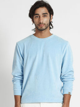 Rare Rabbit - Dube Primary Blue Sweatshirt